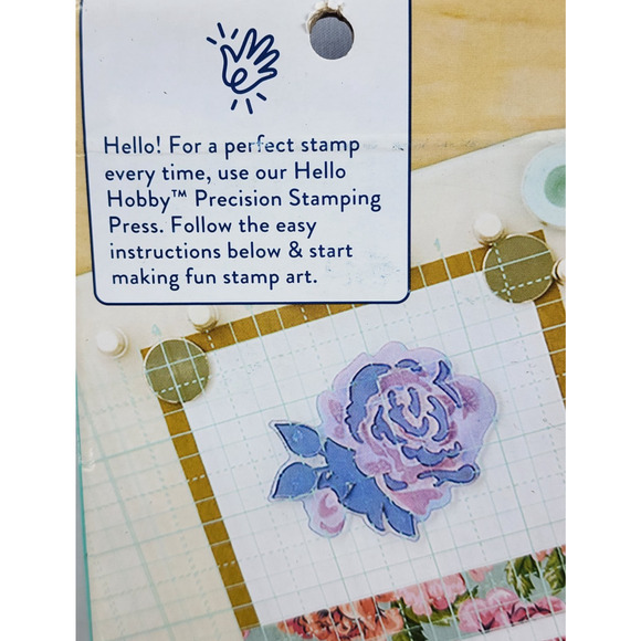 Precision Stamping Press by Hello Hobby, 5 Pcs w/Base/Plate/Mat/Magnets, New - Picture 7 of 11